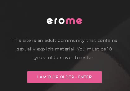 erome privacy|EroMe.com Support